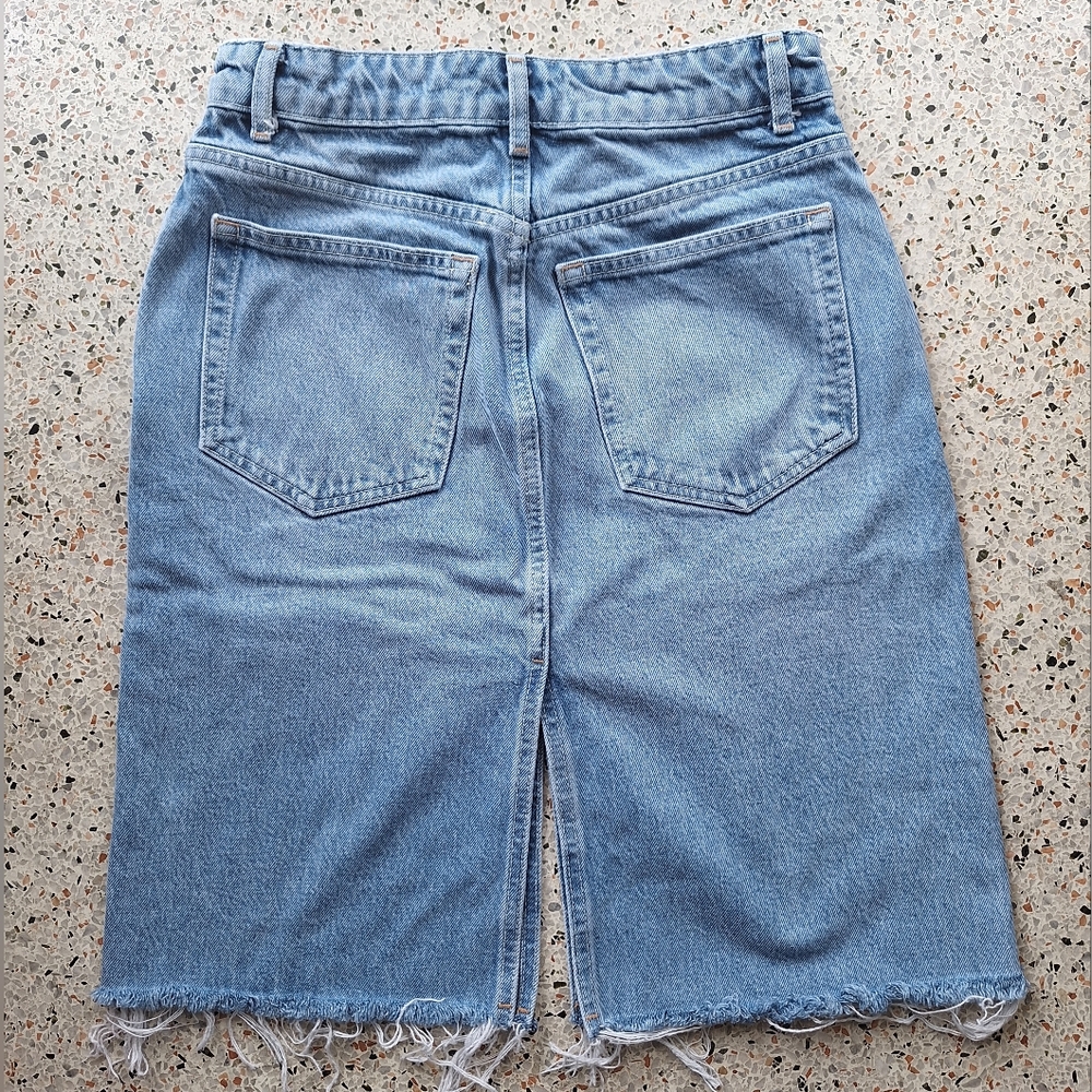 Reformation Dyani Denim Midi Skirt - Picture 5 of 8
